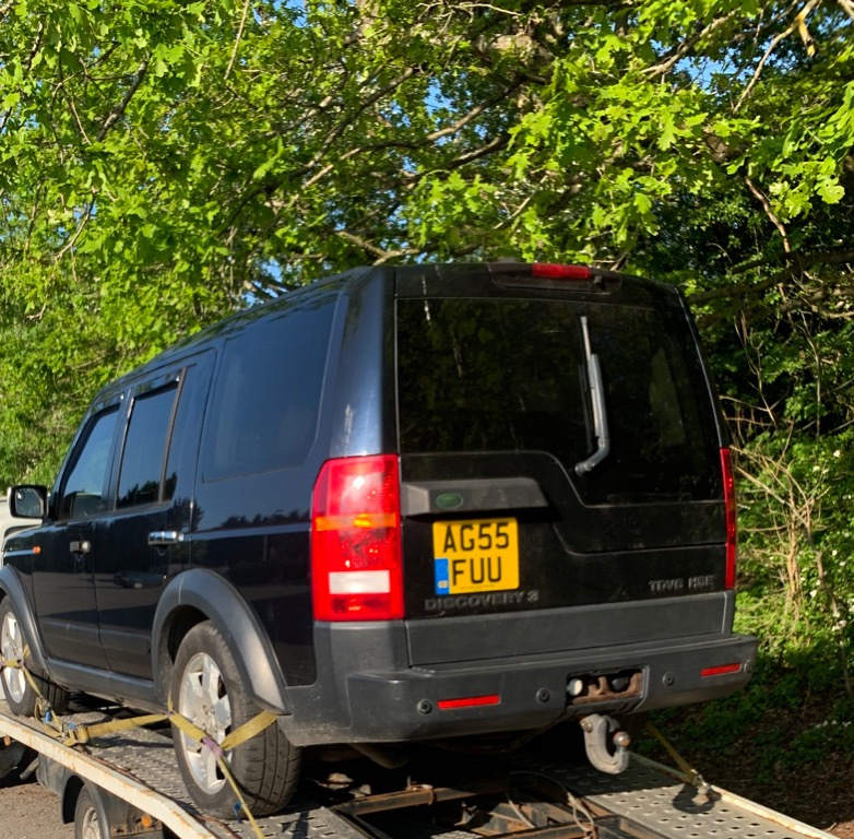 Ax came Land Rover Discovery 3 2007 SUV 