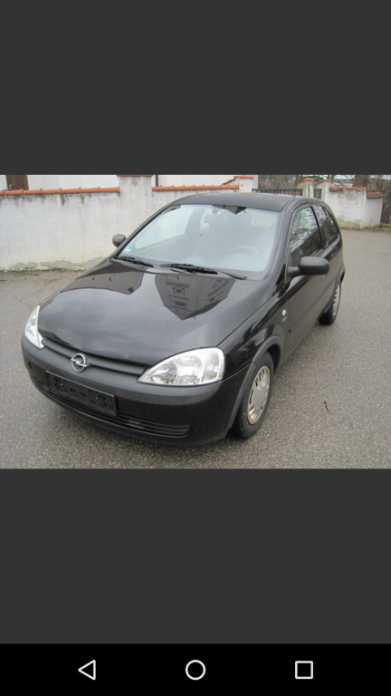 Ax came Opel Corsa C 2003 C Benzina