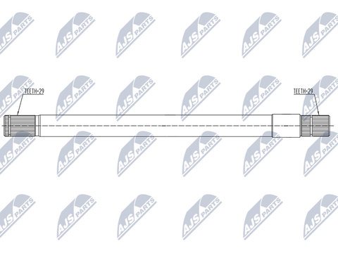 Ax intermediar NTY NWP-CH-001