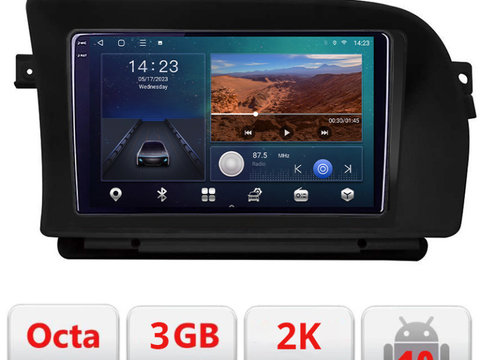 B-w221-ntg3 Navigatie dedicata S Klass w221 Android Ecran 2K QLED octa core 3+32 carplay android auto kit-w221-ntg3+EDT-E309V3-2K