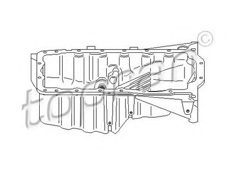 Baie de ulei 112 339 TOPRAN pentru Audi A4 Seat Exeo