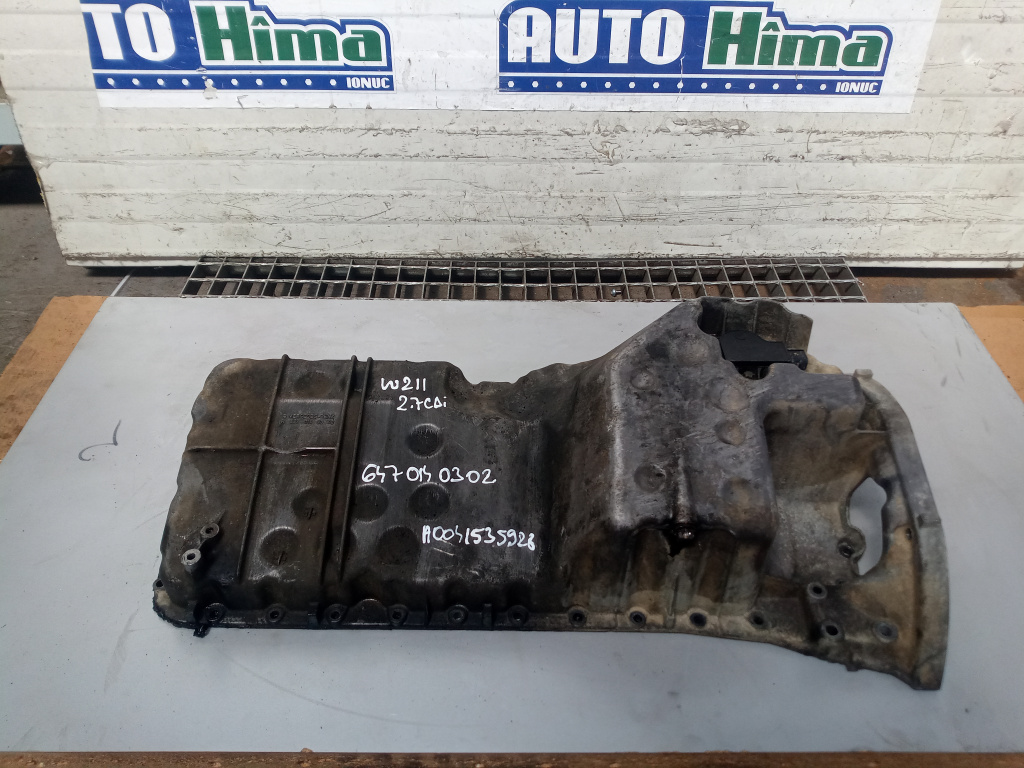 Baie de ulei motor cu senzor A6470140302 / A0041535928/ 2.7CDI(aluminiu) Mercedes-Benz E-Class W211 2002-2009