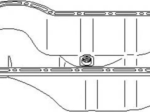 Baie ulei AUDI 90 (8C, B4), AUDI 80 Avant (8C, B4), AUDI 500 (44, 44Q, C3) - TOPRAN 101 023