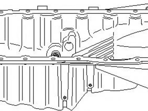 Baie ulei AUDI A4 (8E2, B6), AUDI A4 Avant (8E5, B6), AUDI A4 limuzina (8EC, B7) - TOPRAN 112 339