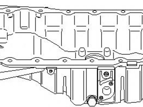 Baie ulei AUDI A6 limuzina (4F2, C6), AUDI A4 limuzina (8EC, B7), AUDI A4 Avant (8ED, B7) - TOPRAN 113 322