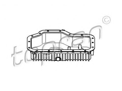 Baie ulei BMW 3 Cabriolet E30 TOPRAN 500880 PieseDeTop