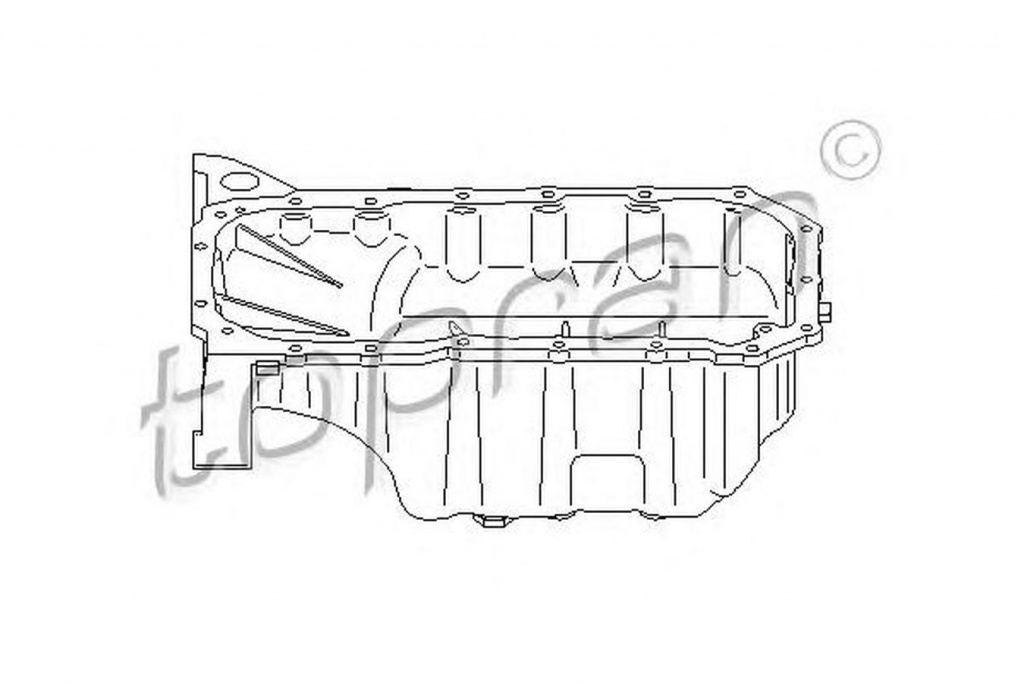 Baie ulei CITROEN C4 cupe LA TOPRAN 722773