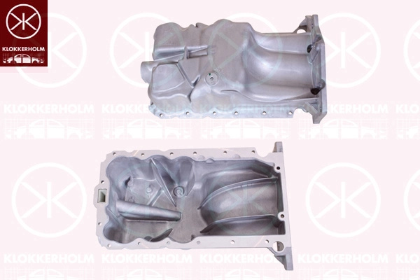 Baie ulei KLOKKERHOLM 5024475 pentru OPEL CORSA D (S07) A 12 XEL 1229cc 69cp 51kW 2009 2010 2011 2012 2013 2014