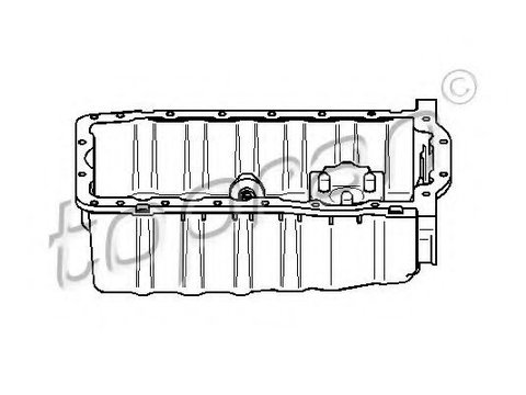 Baie ulei SEAT CORDOBA (6L2) (2002 - 2009) TOPRAN 109 615