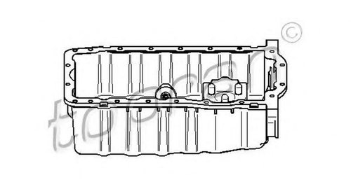 Baie ulei VW GOLF IV 1J1 TOPRAN 109615