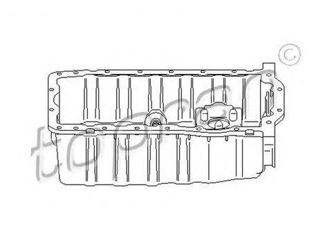Baie ulei VW GOLF IV Variant 1J5 TOPRAN 109616 PieseDeTop