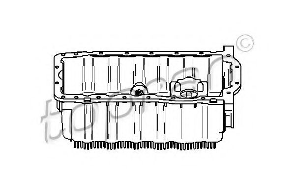 Baie ulei VW JETTA III (1K2) (2005 - 2010) TOPRAN 112 323 piesa NOUA