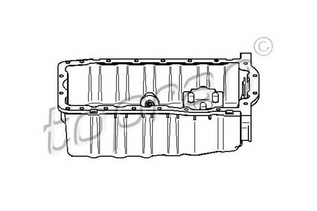 Baie ulei VW NEW BEETLE 9C1 1C1 TOPRAN 109615 PieseDeTop