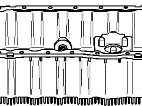Baie ulei VW TOURAN (1T1, 1T2), AUDI A3 (8P1), VW RABBIT V (1K1) - TOPRAN 112 323