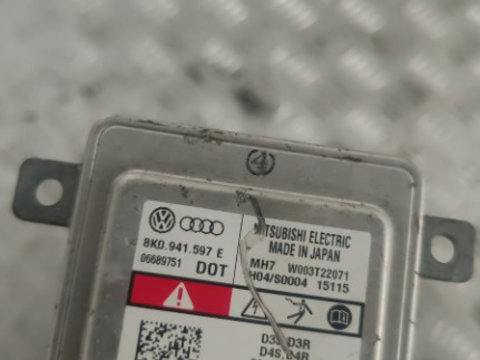 Balast far Audi A4 B8 2.0 TDI 143 Cp/105 Kw cod motor CAG ,transmisie automata,an 2011cod 8K0941597E