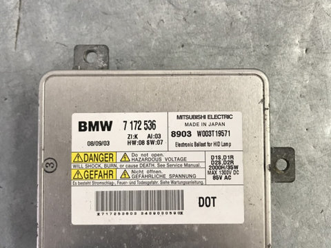 Balast xenon BMW 320d E91 E90 Manual, 177cp sedan 2009 (7172536)
