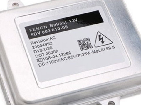 Balast Xenon Tip originalm Compatibil Cu Hella Skoda Octavia 2 2009-2013 5DV 009 610-00 / 5DV00961000 / 63117248050 505074 SAN6191