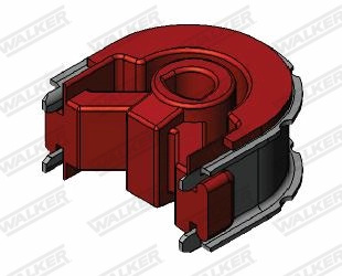 Banda cauciuc, sistem de esapament WALKER 82042 mo
