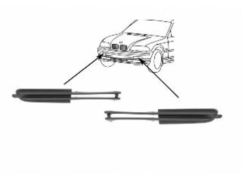 Banda de protectie, bara de protectie BMW 3 (E46) (1998 - 2005) VAN WEZEL 0646588