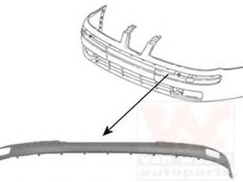 Banda de protectie, bara de protectie SEAT CORDOBA Vario (6K5), SEAT IBIZA Mk III (6K1) - VAN WEZEL 4914480