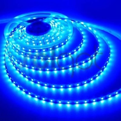 Banda LED rola 5 metri cu SMD 3528 lumina albastra
