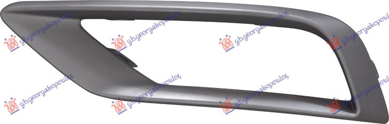 BANDOU ARGINTIU ESAPAMENT SPATE (S-LINE) DR., AUDI, AUDI Q8 18-22, 137004091