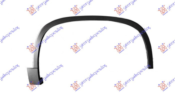 Bandou aripa fata dreapta VW TIGUAN 11-16 cod 5N08
