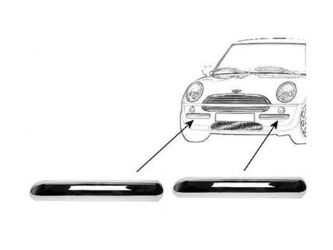 BANDOU BARA FATA CROM (NU COOPER S/CABRIO ->07/2004) DREAPTA BMW MINI 01/2001-10/2006