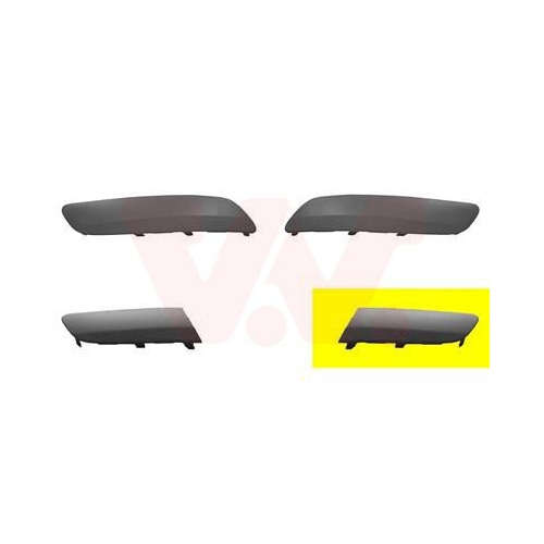 Bandou bara protectie Vw Golf 5 Variant (1k5), Jetta 3 (1k2) Van Wezel 5886583 parte montare : stanga, fata