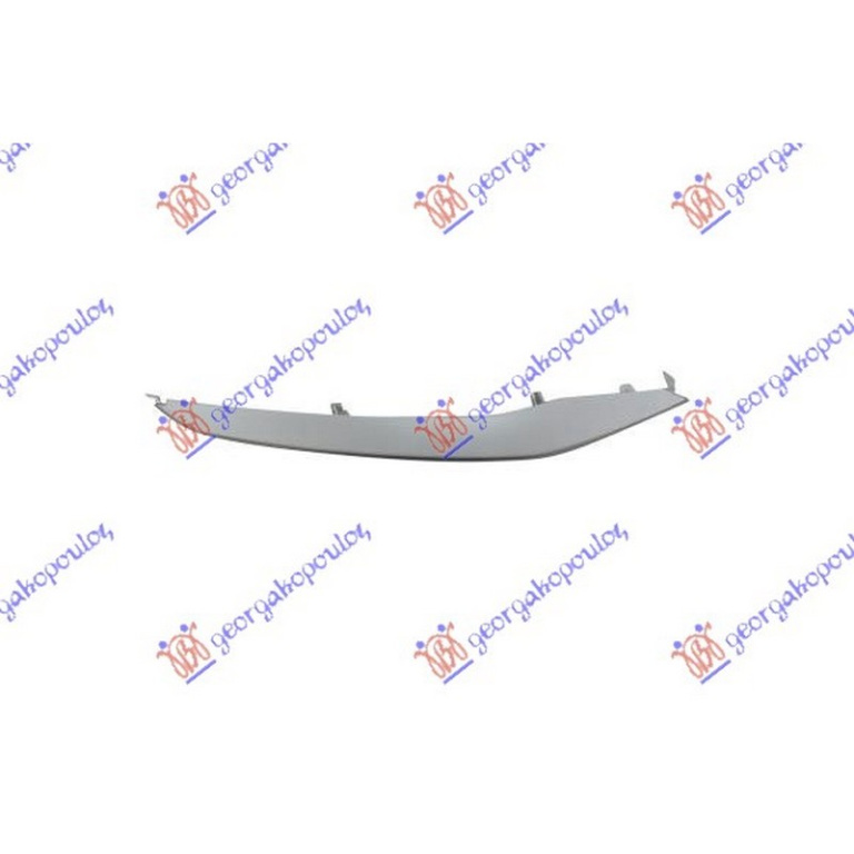 BANDOU GRILA BARA FATA BMW SERIE 3 F30 2011->2017 Bandou grila bara fata cromat SPORT dreapta 2014-> PIESA NOUA ANI 2011 2012 2013 2014 2015 2016 2017 2018 2019