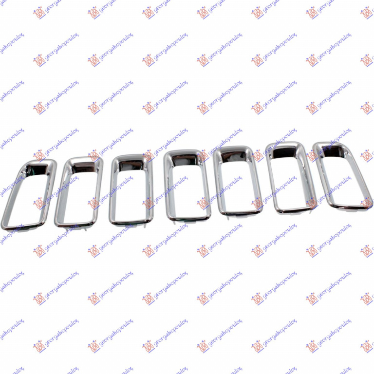 BANDOU GRILA CROMAT [7 PCS] - JEEP COMPASS 11-16 JEEP COMPASS 11-16 176004600 176004600 68109865AA