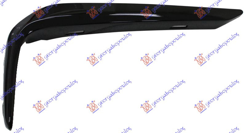 BANDOU GRILA SUP.BARA FATA NEGRU (M-SPORT) - BMW SERIES 5 (G30/G31) 16-, BMW, BMW SERIES 5 (G30/G31) 16-20, 160204833
