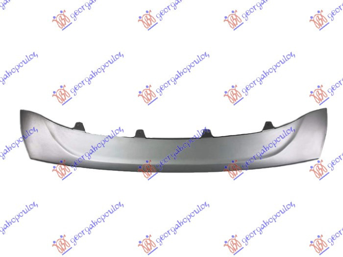 BANDOU INFERIOR ARGINTIU BARA FATA, BMW, BMW X6 (F16) 14-19, 162104020