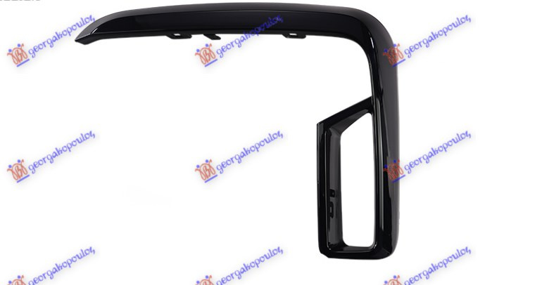 BANDOU NEGRU LUCIOS GRILA BARA FATA [M-PAKET] STANGA BMW SERIA 7 [G11.G12] 19-22 158304852 158304852 51118079587