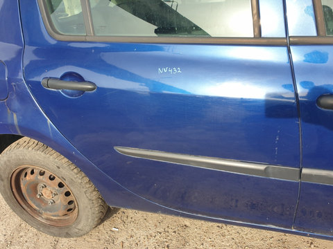 Bandou Ornament Plastic de pe Usa Portiera Dreapta Fata Renault Clio 3 Hatchback 2005 - 2014 [C3637]