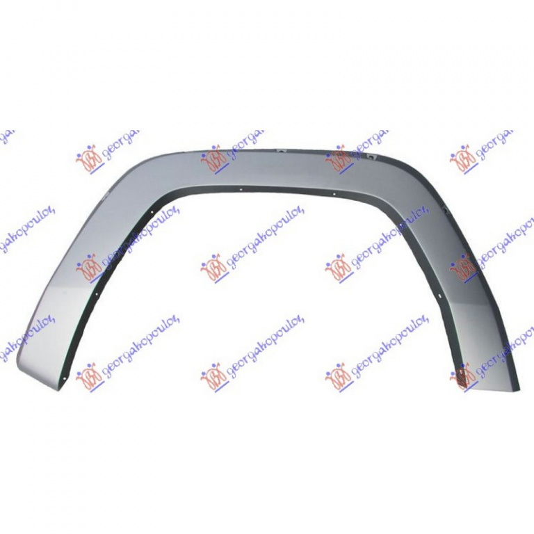 BANDOU OVERFENDER ARIPA FATA JEEP COMMANDER 2005-> Ornament overfender aripa fata (PREMIUM) stanga PIESA NOUA ANI 2005 2006 2007 2008 2009 2010