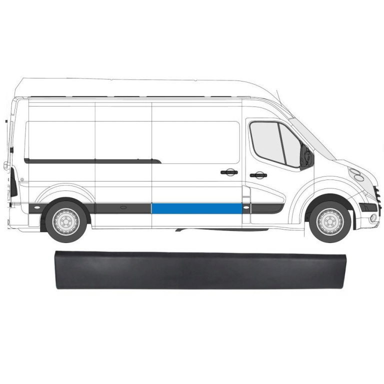 Bandou Usa Culisanta Dreapta Blic Renault Master 3 2010→ 5703-06-6089576FP