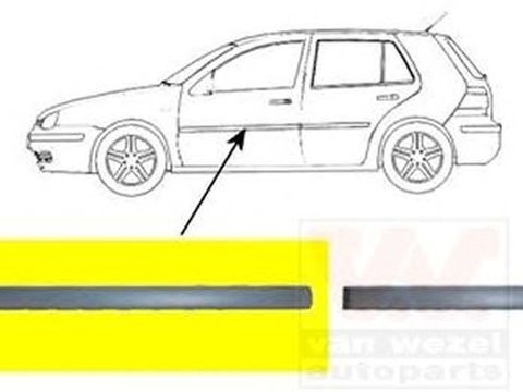 Bandou usa VW GOLF IV 1J1 VAN WEZEL 5888403