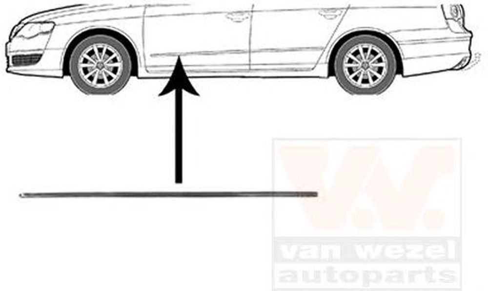 Bandou usa VW PASSAT Variant 3C5 VAN WEZEL 5839403