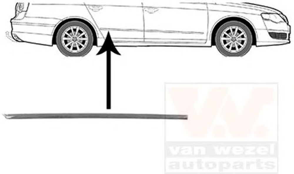 Bandou usa VW PASSAT Variant 3C5 VAN WEZEL 5839406