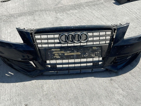 Bară față Audi A4 B8 2008-2011 cu senzori de parcare și proiectoare exact ca-n poze