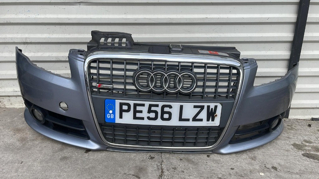 Bară față cu proiectoare Audi A4 B7 S-Line 2005-2008 exact ca-n poze