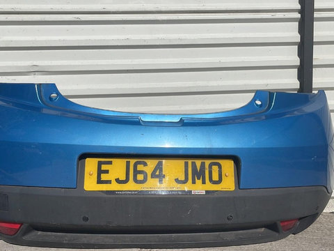 Bară spate cu senzori de parcare Renault Megane 3 coupe 2014 (defectul se vede în ultmele poze)