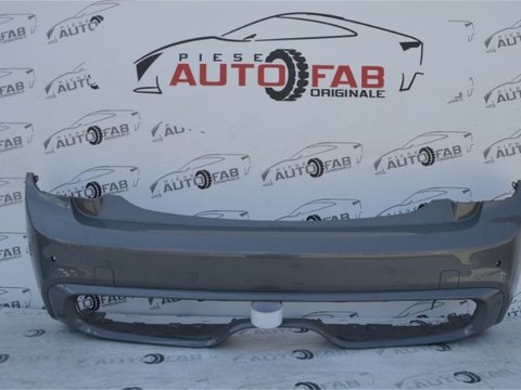 Bară spate Mini Cooper S F55 an 2014-2019 cu găuri pentru Parktronic JJ8K25YSQL