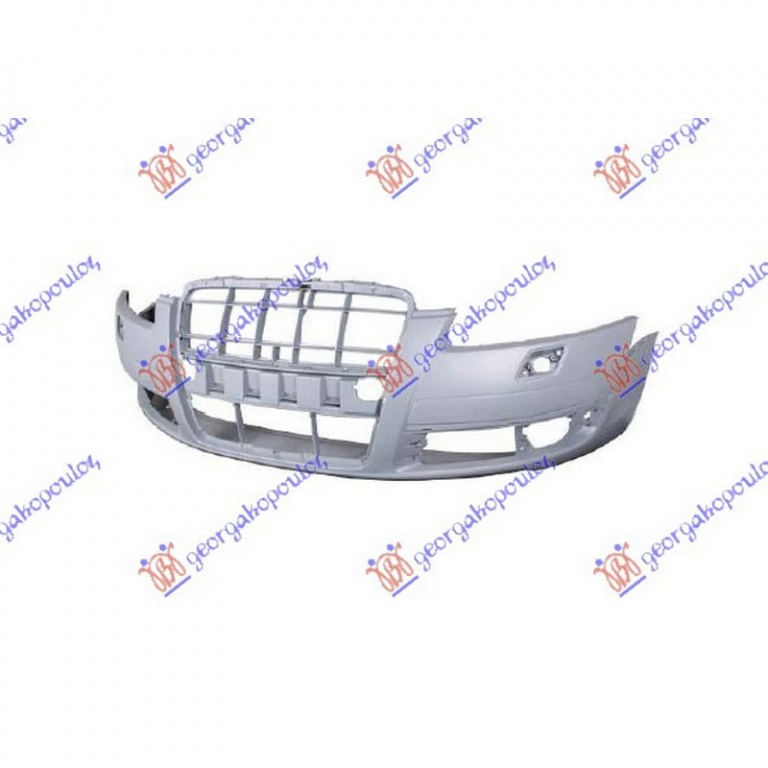 BARA FATA AUDI A6 C6 2004->2011 Bara fata pentru vopsit cu gauri spalator PIESA NOUA ANI 2004 2005 2006 2007 2008