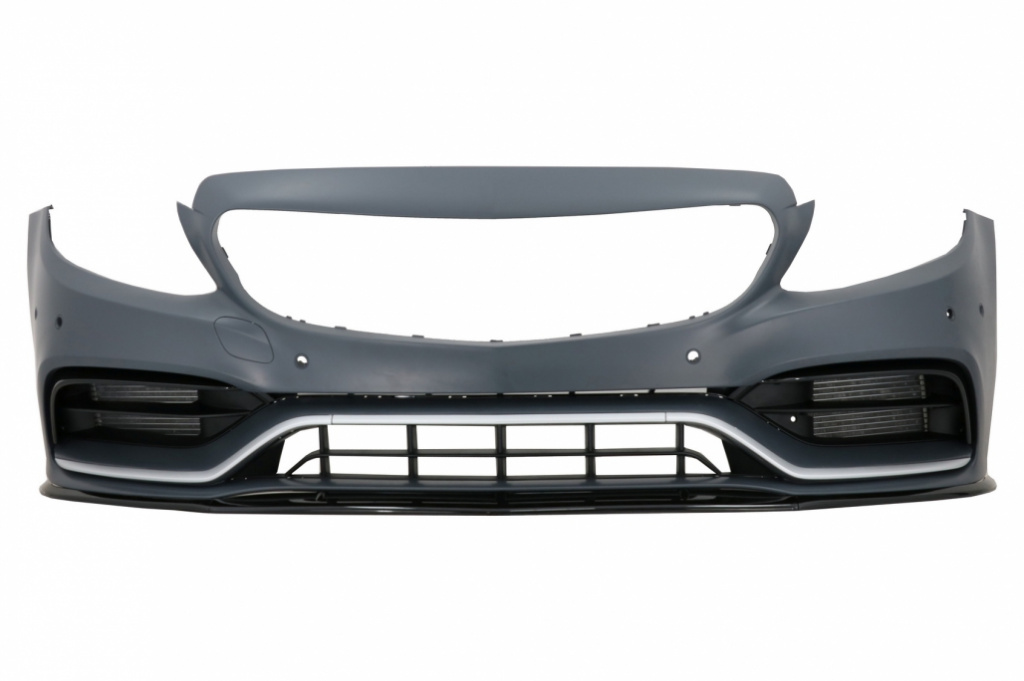 Bara Fata Compatibil Cu Mercedes-Benz C-Class W205 S205 A205 C205 2014-2020 Sedan Coupe Station Wagon Cabrio Facelift Design C63 Design FBMBW205FAMGTH