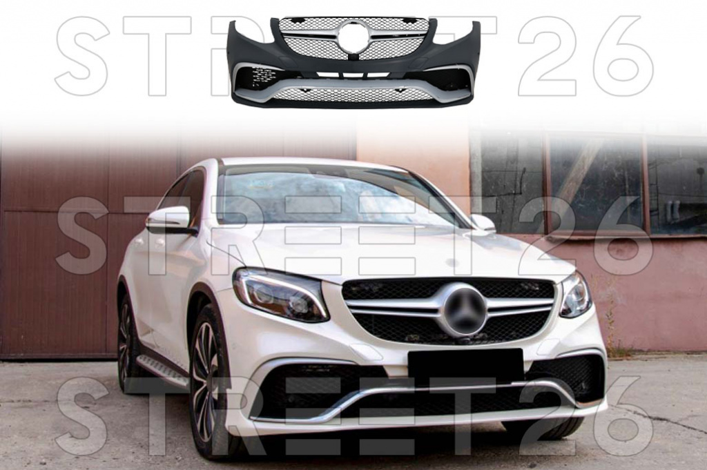 Bara Fata compatibil cu Mercedes GLC X253 SUV C253 Coupe (2015-2019) C63 Design