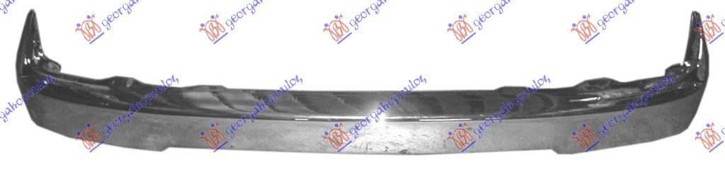 Bara fata cromata TOYOTA HILUX 4WD 98-01 cod 52101-35370
