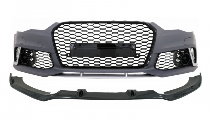 Bara Fata cu Prelungire RS6 Design Tuning Audi A6 4G/C7 (facelift) 2014 2015 2016 2017 2018 2019 2020 COFBAUA64GFRSWOGFBS
