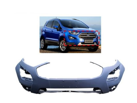 Bara fata Ford Ecosport, 10.2017-, grunduit, Aftermarket